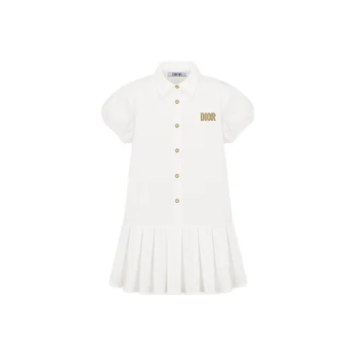 DIOR Сливочный Kids Платья