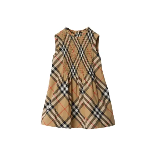 Burberry Платье Песочный Infant и Toddler