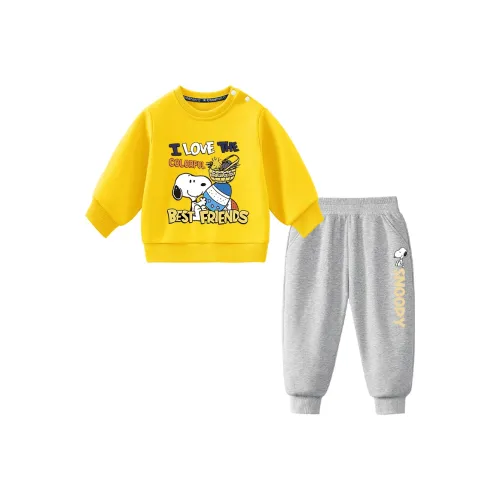 SNOOPY Повседневная спортивная одежда 2 предмета набор для детей в возрасте 3-7 лет