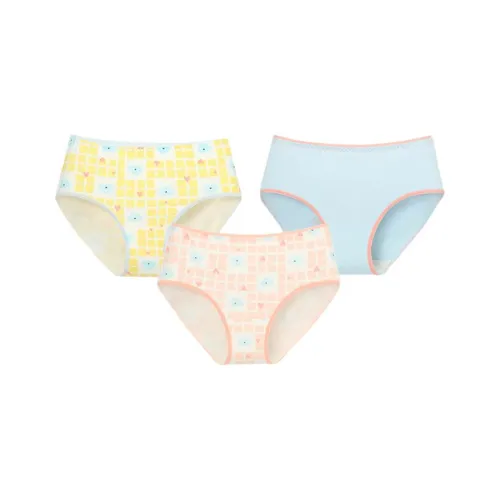 JIUSUIBAN Трусики-бикини 3 упаковки для подростков