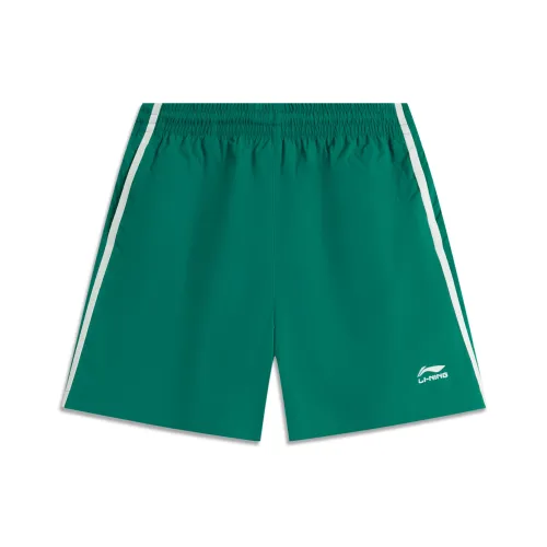 LINING Sports Life Collection Каменно-зеленые Женские Спортивные Шорты