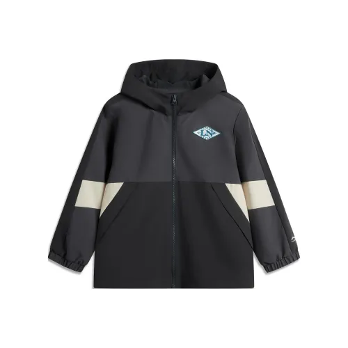LINING YOUNG Куртка Sports Life Collection Earth Серый Угольный Черный Sand Серый Подростки