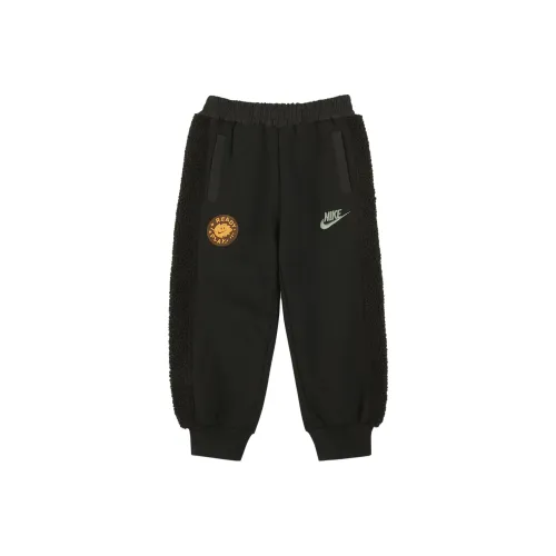 Nike Вязаные тренировочные штаны OUTDOOR ADVENTURE черные для малышей и детей дошкольного возраста