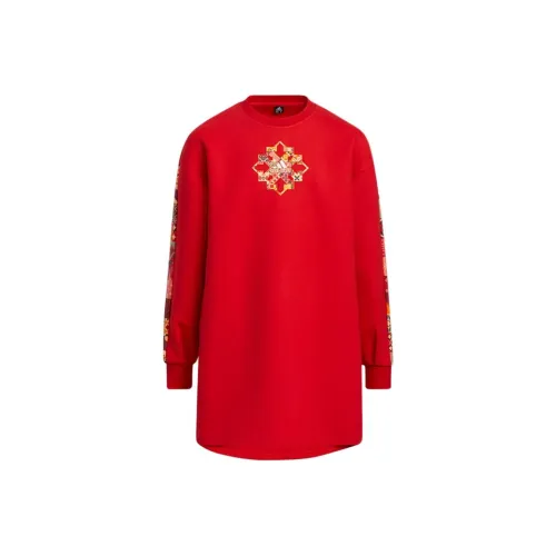 Adidas Красное Платье для школьного возраста