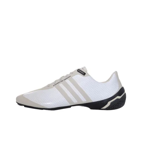 PORSCHE DESIGN x Adidas Neo Slip-resistant Abrasion-resistant Low Top Casual Shoes Men's White PORSCHE DESIGN x Adidas Neo Противоскользящий устойчивый к истиранию низкий топ повседневная обувь мужской белый
