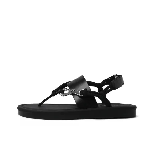 CAMEIDO Римские сандалии 2 см Женские Черные