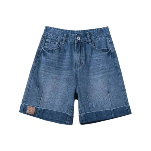 FAWENXIANGZI Джинсовые шорты Женские