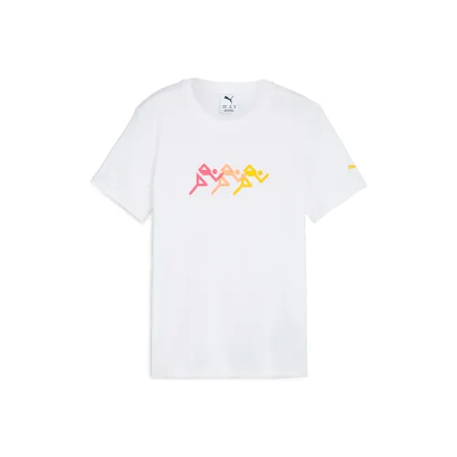 PUMA Run Favorite SS Белый KIDS T-рубашки