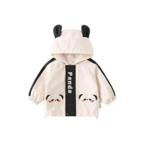 XiaoJinBu Детское и Младенческое Пальто Экрю