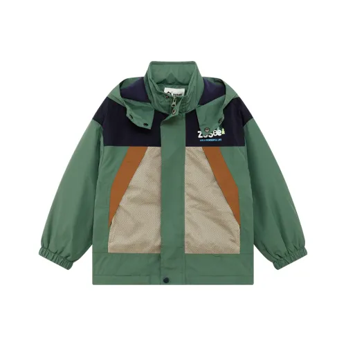 ZOSEE Ветровка Зеленая Детская