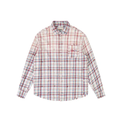 CoosRetro Красная клетка Мужская рубашка