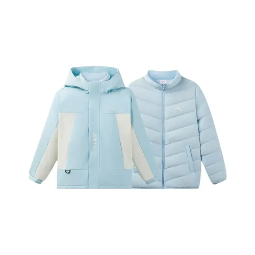 Antakids Ветровка Яичный Белый Синий Подростки