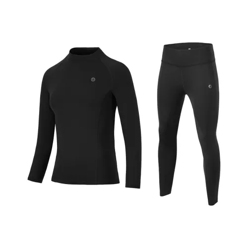 BMAI Беговая одежда Sets Женские Ночной черный