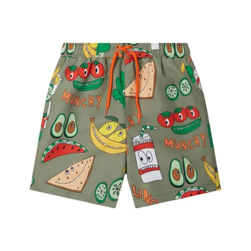 Stella McCartney Детский купальник SS24 Зеленый для малышей