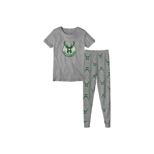 NBA Milwaukee Bucks Пижамный комплект Серый для детей 3-7 лет