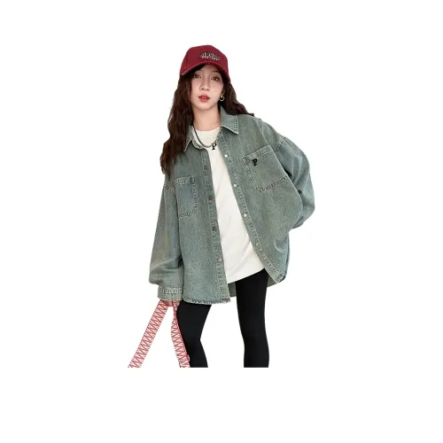 Because No Повседневная спортивная одежда Весна Деним Куртка Белая T-рубашка Детская