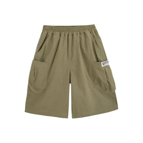 Royal Childlike SS25 Шорты Children Aged 3-7 лет Армейский зеленый