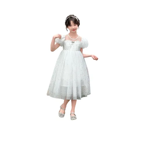 Jiao Ni Платье Белый Children Возраст 3-7 лет