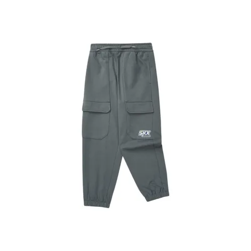 Подростки Skechers Kids Вязаные Тренировочные Штаны Seed Серый