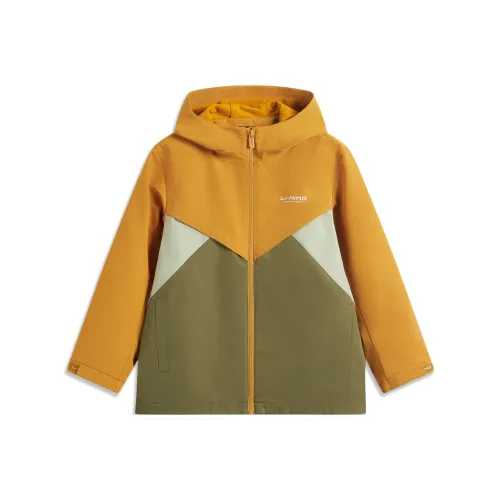 LINING YOUNG Пальто Sports Life Collection Sea Buckthorn Коричневый Подростки