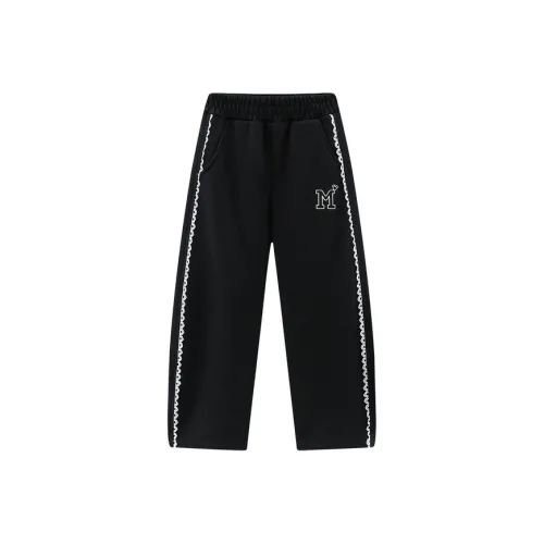 Детские 3-7 лет Disney Вязаные Тренировочные Штаны Черные