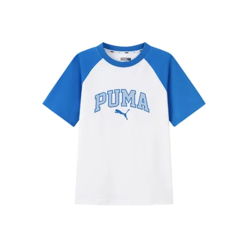 PUMA Sportstyle Series T-Shirt SS25 Белый Синий Тон