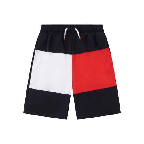 Tommy Hilfiger Черный Красный Белый 001 Детские Шорты