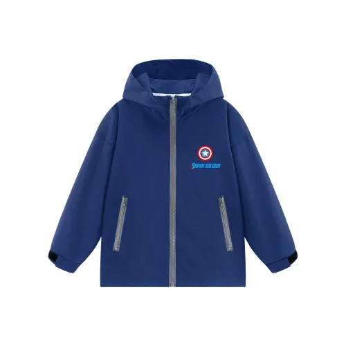 Disney Ветровка Темно-синяя Детская