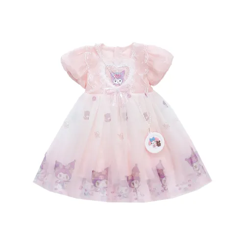 Hello Kitty Платье Kuromi Розовое для детей 3-7 лет