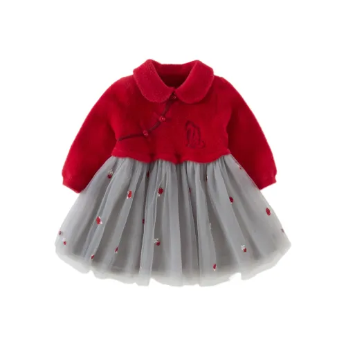 DAVE BELLA Платье Красное для детей 3-7 лет
