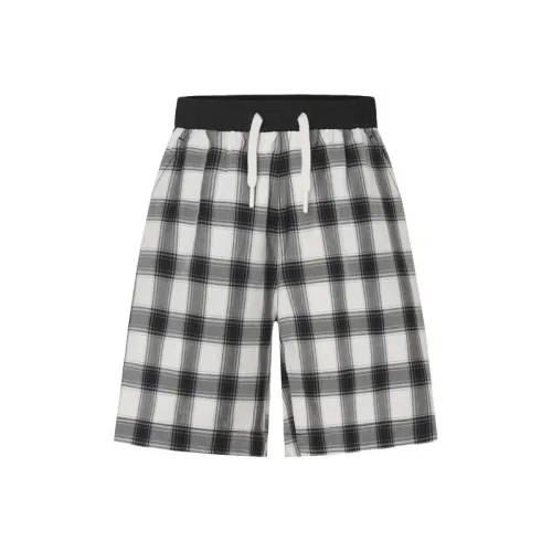 Little MO&CO. Черно-белая клетка Kids Short