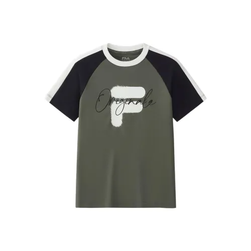 FILA KIDS T-Shirt Камень Grind Зеленый
