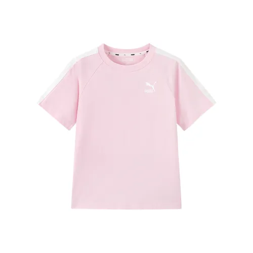 PUMA Sportstyle Collection T7 T-рубашка Dream розовая детская