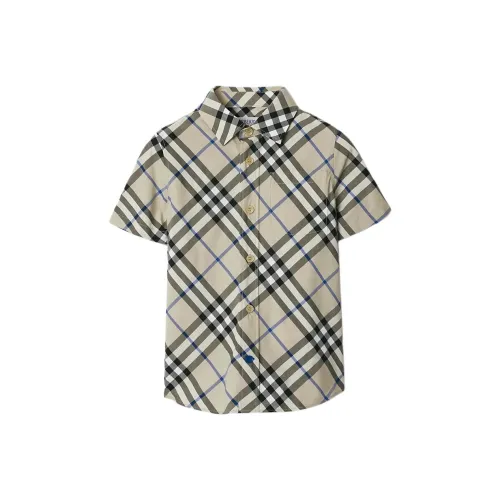 Burberry SS24 Рубашка Moss Green Детская