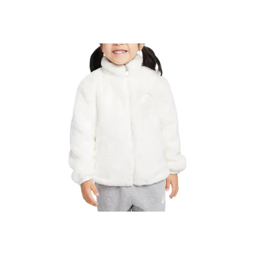 nike Бархат Feel Пальто Белый Дети Возраст 3-7 лет