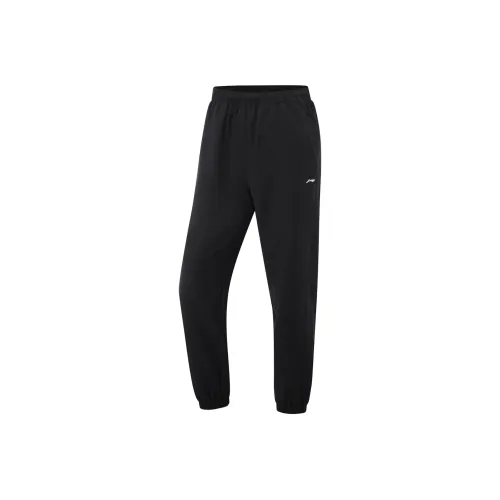 LINING Fitness Series Женские спортивные брюки черного цвета