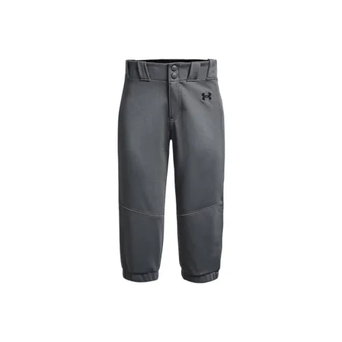 Under Armour Utility Детская одежда Utility Softball Брюки Вязаные Тренировочные брюки Детский Серый