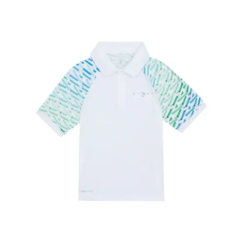 Nike Dri Fit T-рубашка чисто белый для детей 3-7 лет
