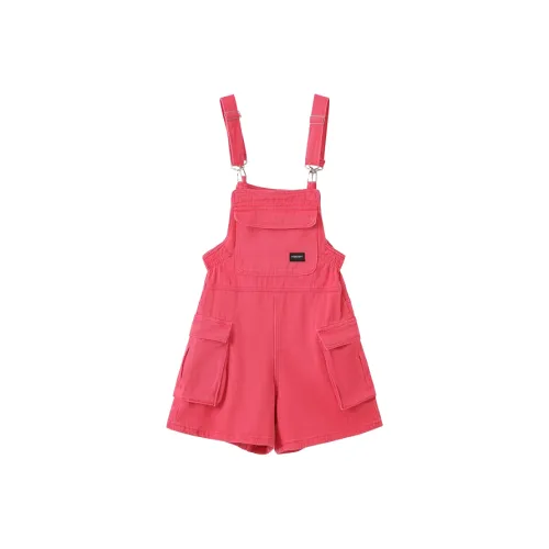 EOEI Розовые Женские Джинсовые Шорты