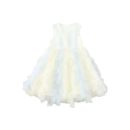 La Cergo Платье Синий Children Возраст 3-7 лет