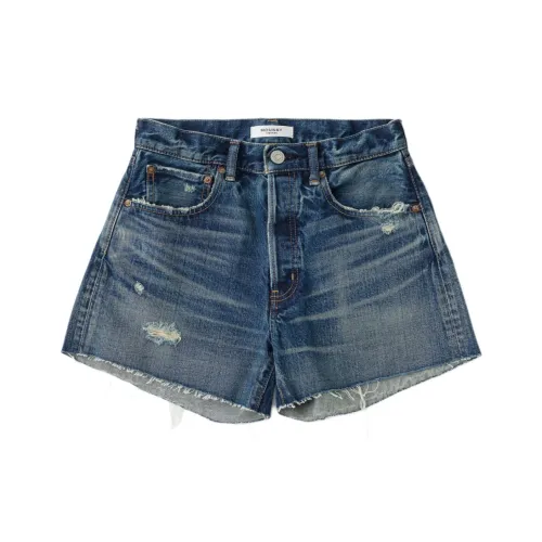 MOUSSY Джинсовые шорты Женские Blue