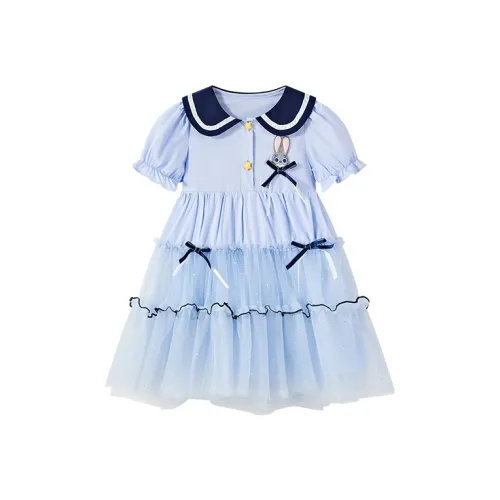 Disney Платье SS25 Синий Дети Возраст 3-7 лет