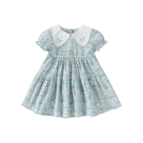 DAVE BELLA Платье с цветочным принтом для детей 3-7 лет