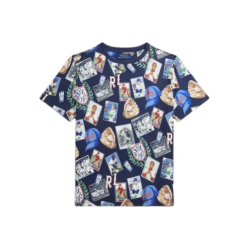 Polo Ralph Lauren T-рубашка SS25 синяя детская