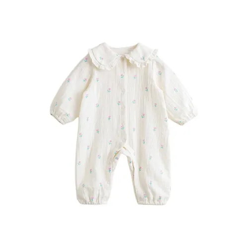 MARC&JANIE Экрю Детские дошкольные комбинезоны / ползунки