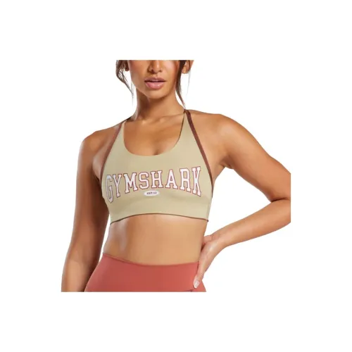GYMSHARK Спортивное белье Женское Пустыня Бежевый Ржавый Коричневый