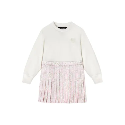 VERSACE Розовые Платья для Детей