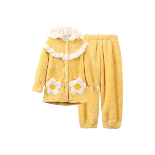 Red Bean Домашняя одежда Кремово-желтый Подростки