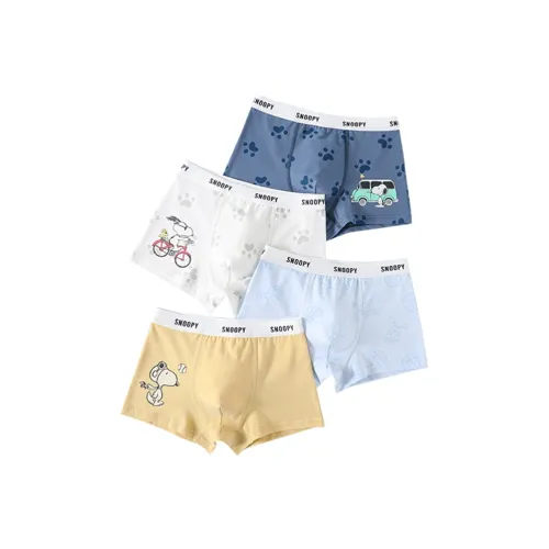 SNOOPY Трусы 4 шт. Смешанные цвета Подростки