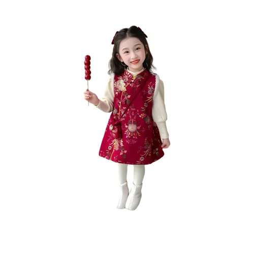 Детский комплект Lanza юбка красный для детей 3-7 лет